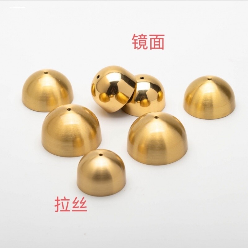 风铃及配件黄铜铃铛带铃锤会响金属小铃铛风铃diy材料圣诞铃铛