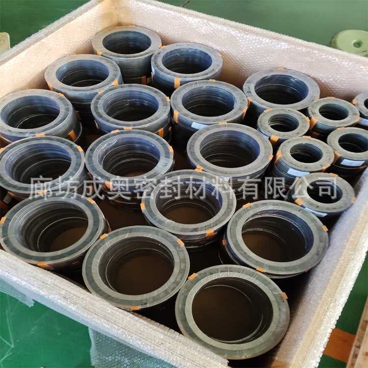 【折扣价】法兰用金属缠绕垫石墨垫片 class300 DN300 内外环垫片