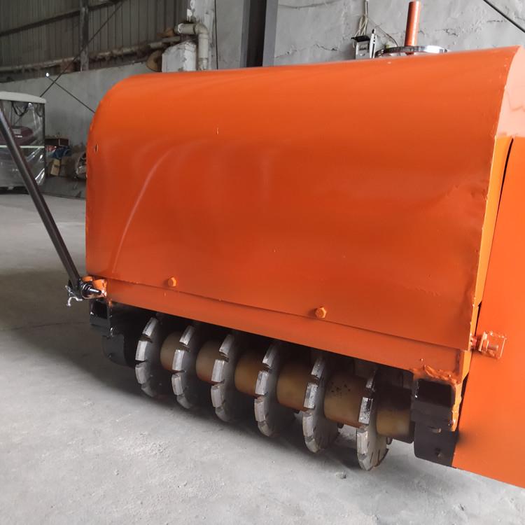 伊利牧场混凝土刻纹机 牛场路面防滑开槽机 手推式养殖防滑刻