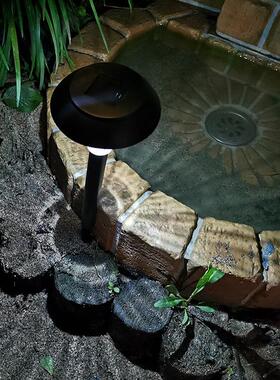 地户插016式草坪灯 大头外庭院照灯LED防水草地花园明观别墅家用