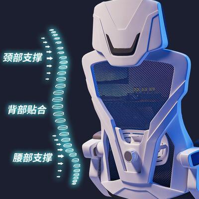 人体背习工学椅电脑椅家用久坐舒服靠宿舍椅N602 N30学电竞子可躺