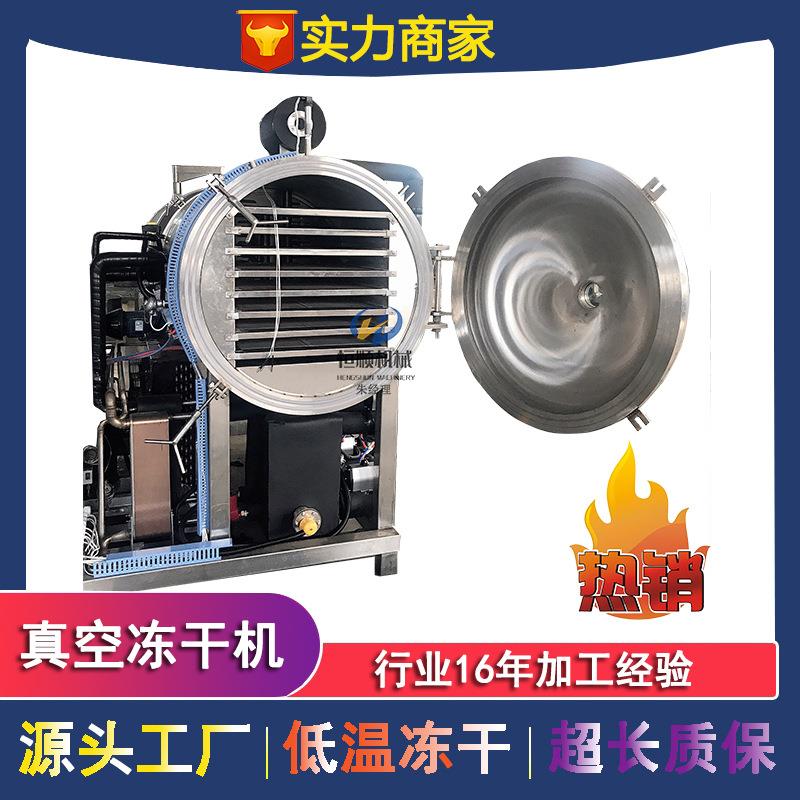 红心FD冻干火龙果真空干燥机 脱水水果冻干黄桃片真空冷冻机