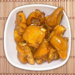 百梦渔香糯猪蹄商用小面酸辣粉米线常温预制菜浇头加热即食