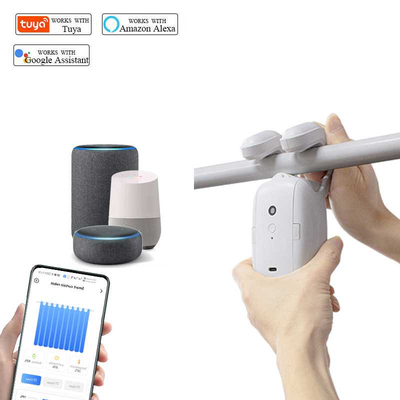 涂鸦智能电动窗帘助理家居无线