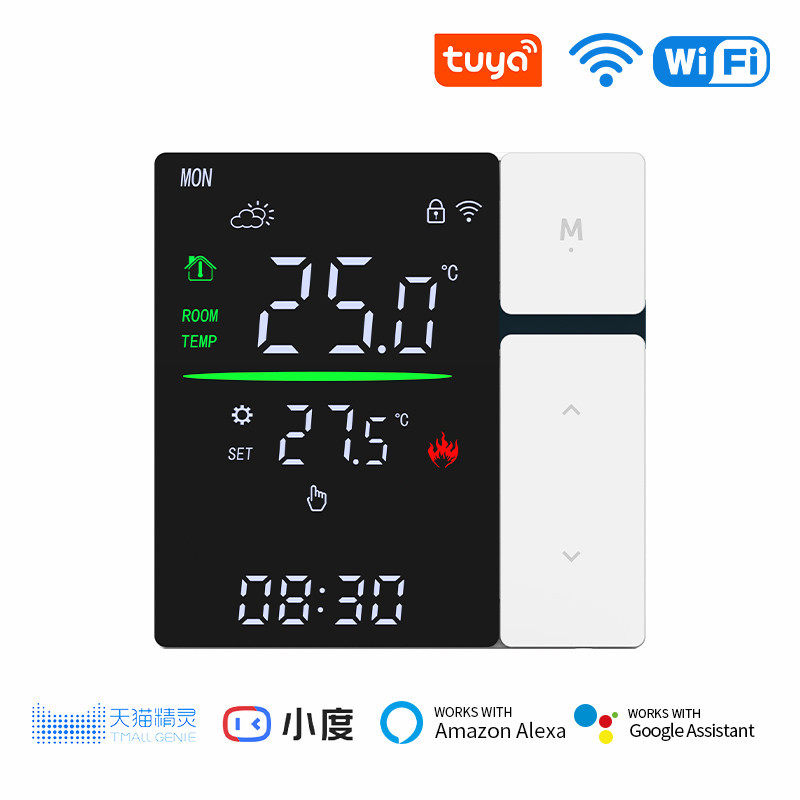 涂鸦智能WiFi电地暖温控器带联动