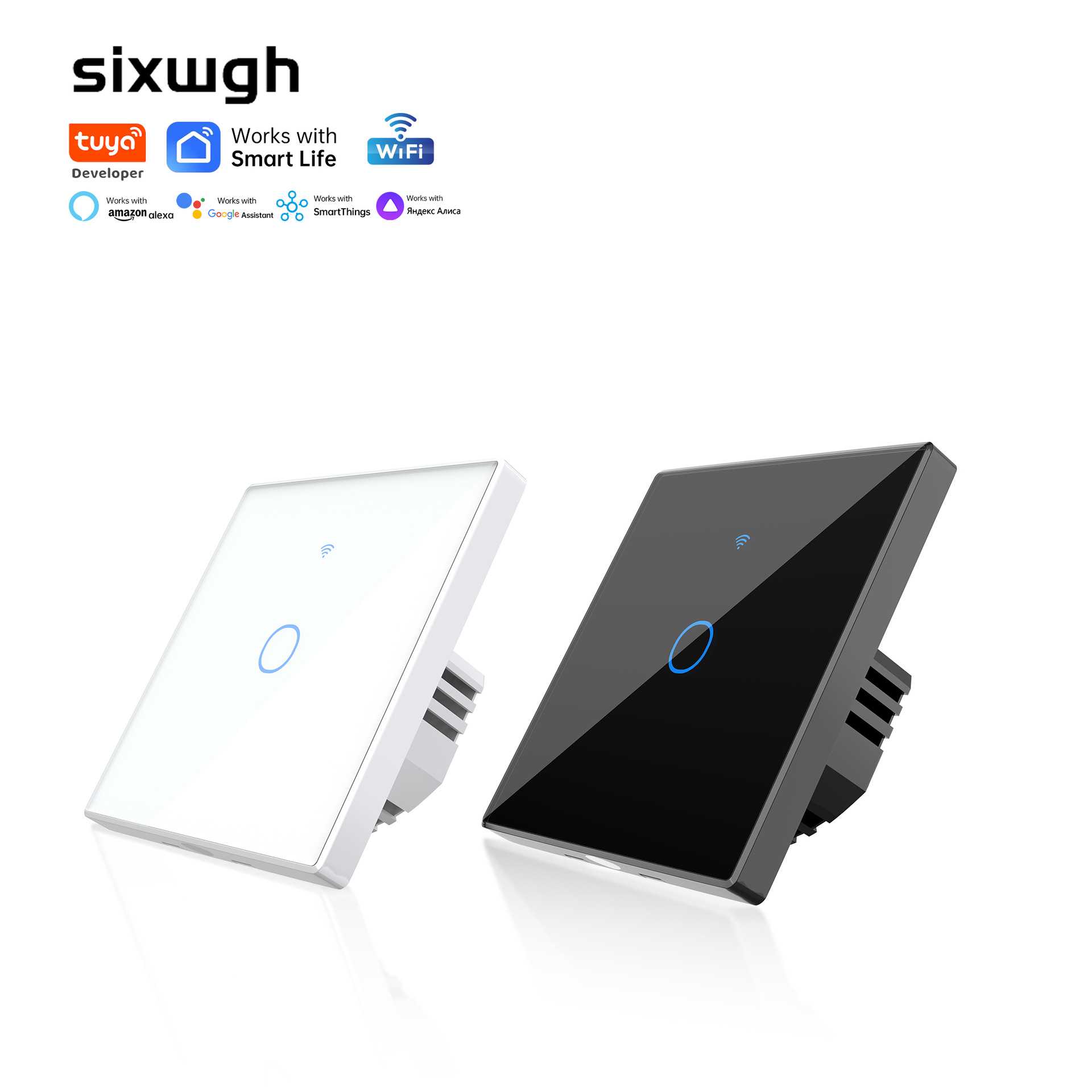 WiFi智能触摸墙壁开关面板触摸式