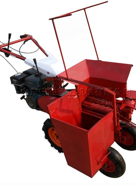 Corn returning machine小地块玉米收割机 手扶単垄玉米收获机