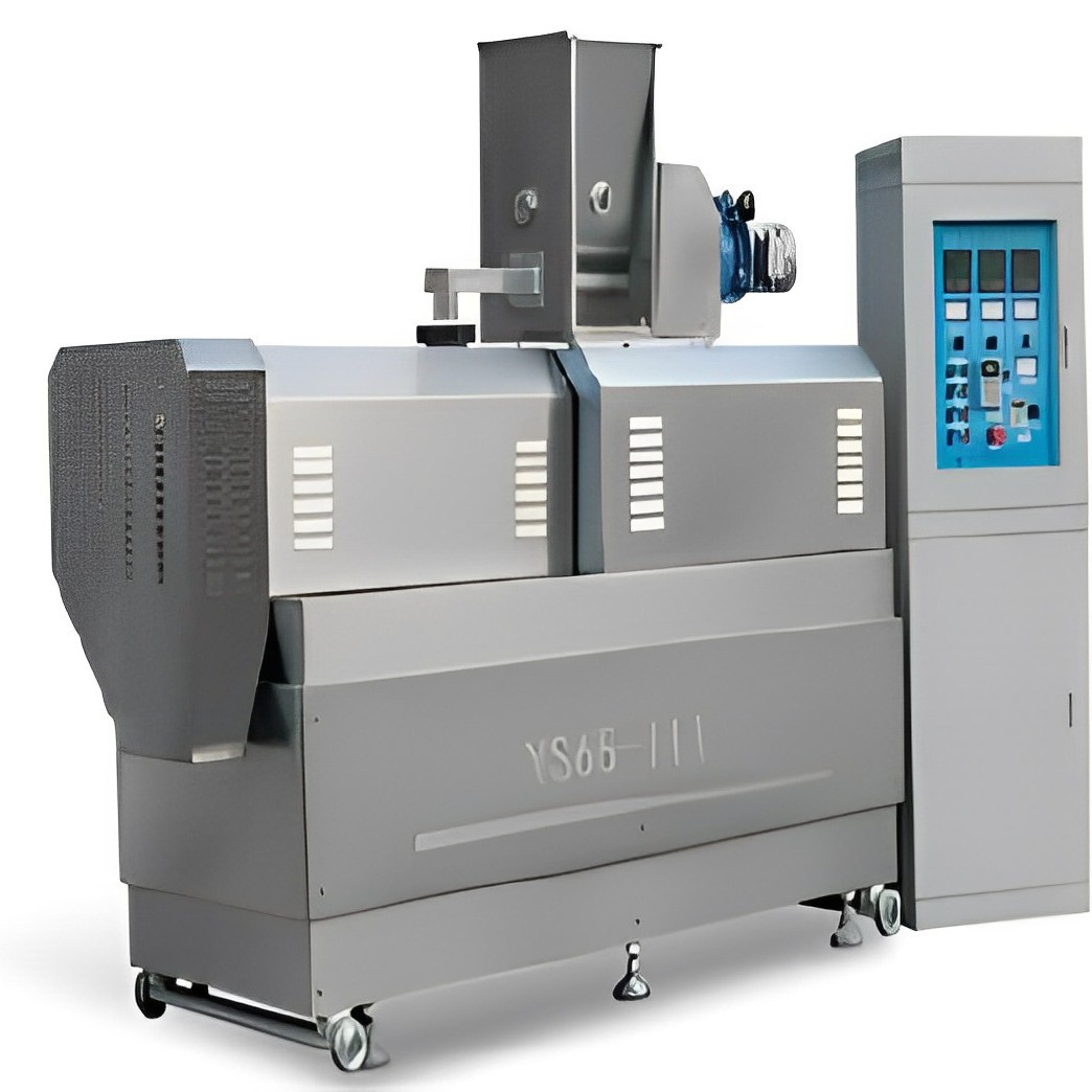 大学实验室膨化机  双螺杆教学试验机 小型教学用狗粮膨化机设备