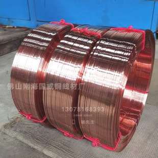 現貨廠促壓扁銅線606 環保品 燈具導軌條軌道條導電紫銅絲紅銅條