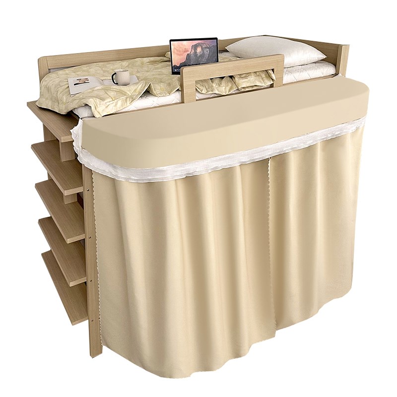 学生宿舍外扩床帘U型帘上床下桌遮挡帘桌帘O遮光帘隐私帘寝室下铺