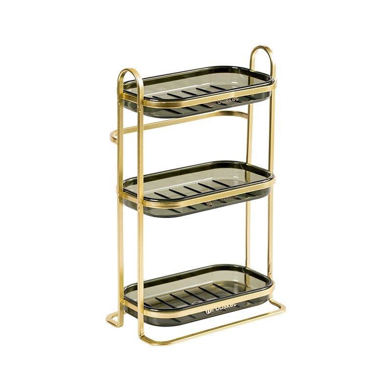 无痕免钉粘贴可壁挂铁艺肥皂盒卫生间双层三层沥水轻奢香皂置物架,家庭/个人清洁工具,皂盒,淘宝优惠券,粉丝福利购,淘宝优惠卷