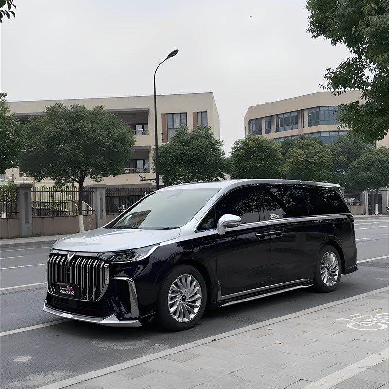 岚图梦想家悬浮车顶亮银双拼改色膜隐形车衣全车身贴膜玻璃隔热膜