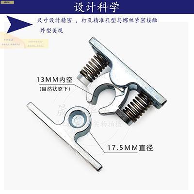 加固锁金扣工业柜弹簧碰锁门吸扣属力弹簧强撞水德名雪击锁具铝合