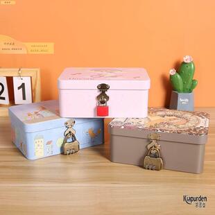 时号胶囊 时间囊创意锁盒收纳盒子 水德名雪半岛密 码光盒子桌面