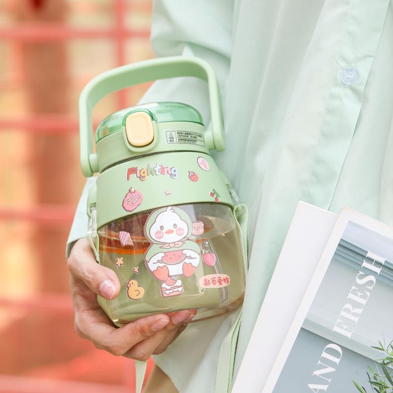 儿童水杯ppsu材质学生上学专用吸管大肚杯子大容量男女孩夏季水壶