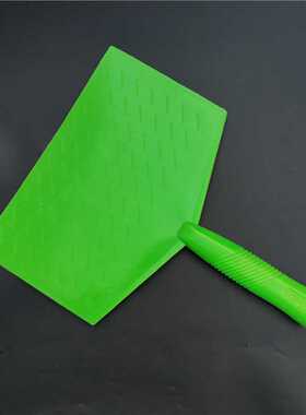 托灰刀塑料钢化托灰板大号黄色托泥板建筑工地平抹子托板