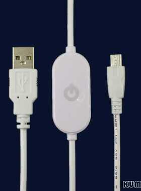 供应5V夹子灯无极调光开关 灯带usb/dc直流触摸调光开关线