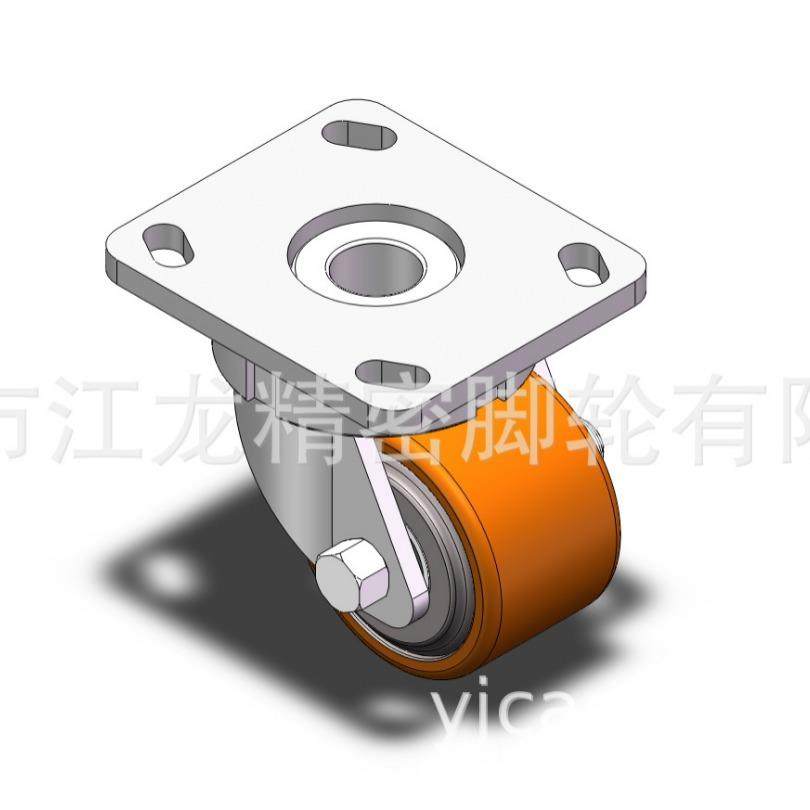 650kgs高度可设计重型脚轮 脚轮聚氨酯PU重载手推车龙门架轮,基础建材,脚轮/万向轮,淘宝优惠券,粉丝福利购,淘宝优惠卷