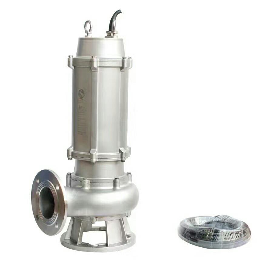 厂家供应 WQ10-10-0.75kW单三相污水污物潜水电泵耐腐化工抽水泵