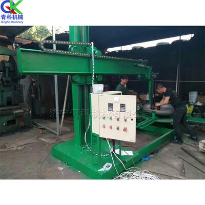 Belt polishing machine 封头抛光机 台式液压金属管材磨光机