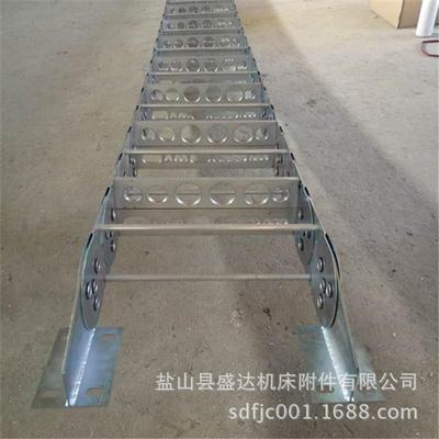 厂家生TL180LTL180225机床用钢制拖链产设冶金备不锈钢拖链T钢铝