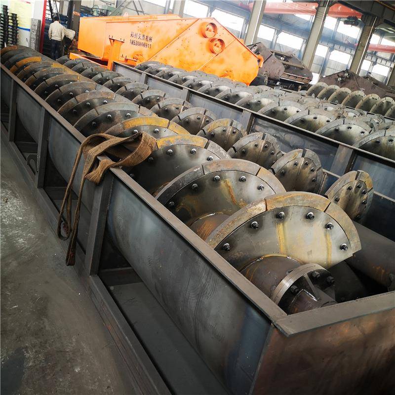 逆流槽12THF8单螺旋洗石新型脱螺泥旋洗矿机建筑工地机洗砂石0清