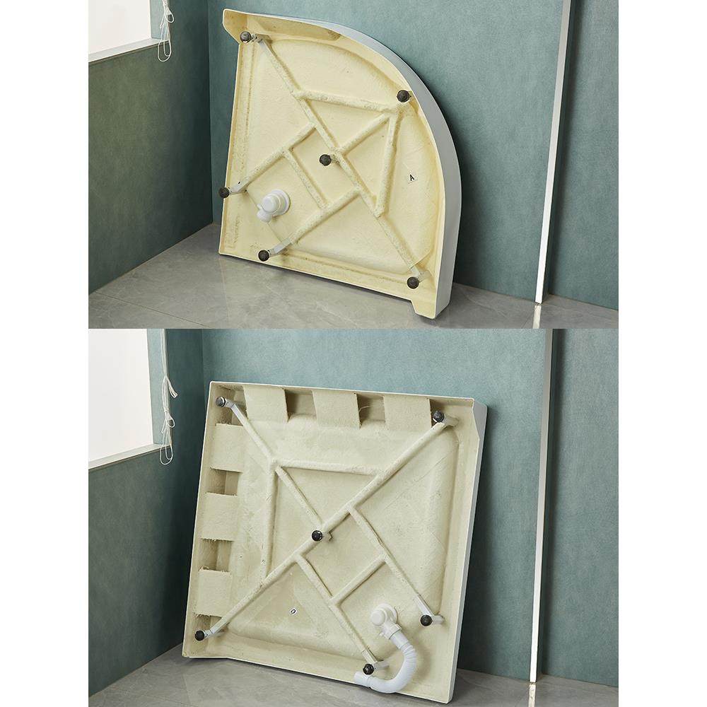 淋浴卫底座防房水底用盘加厚防滑亚克力洗澡房家底盆车生ZMM间浴