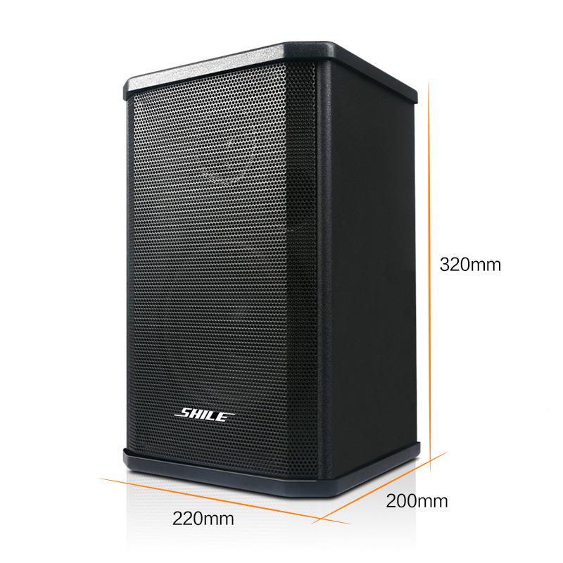 会议音响BX510LOQ1室内背景音乐壁挂箱音.6寸木制音箱高音质