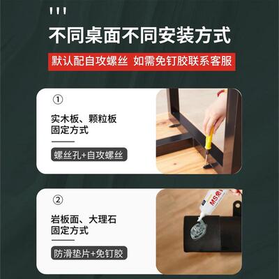 大板架子铁金属公桌腿支架五金议桌脚LL522艺办台架餐会台支撑柱