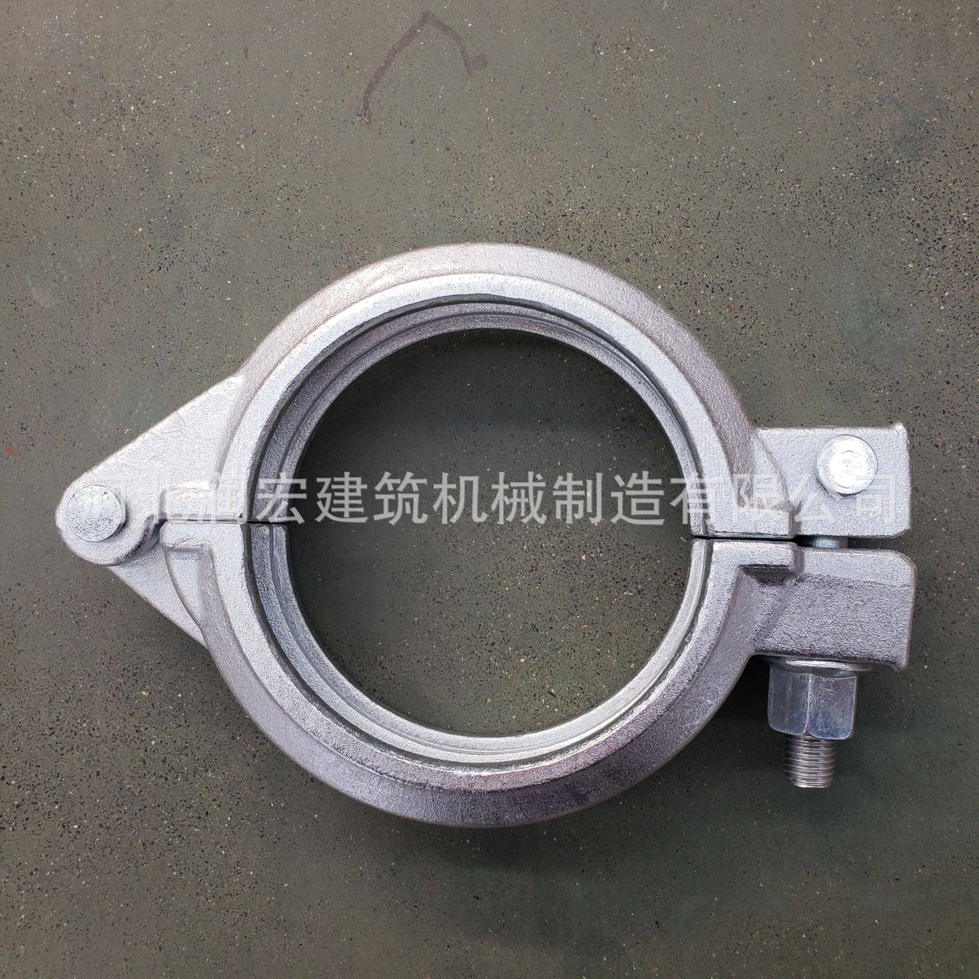 量大优惠快速管卡 3寸4寸5寸DN125泵管配套卡子 混凝土输送管卡扣