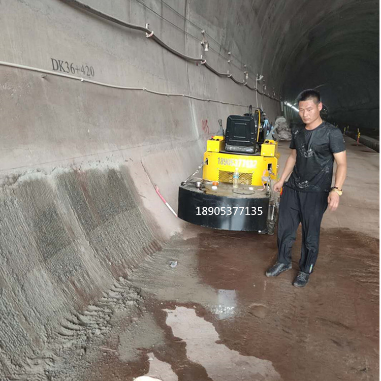 现货隧道二衬边墙气动凿毛台车