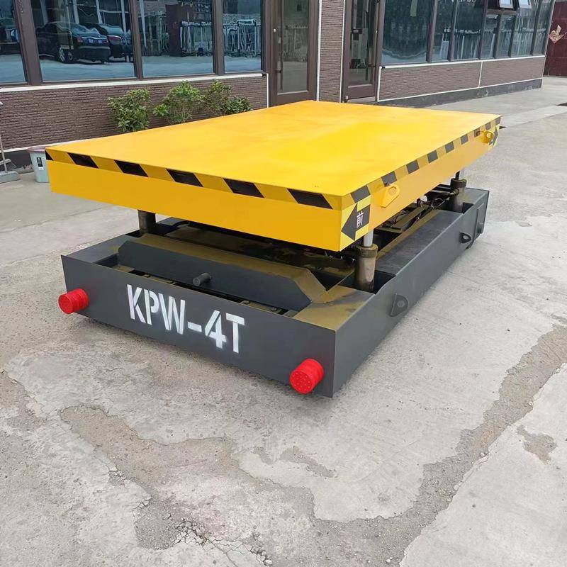 物流搬运平板运输车5t工业用无轨电动搬运工具智能电动地平车
