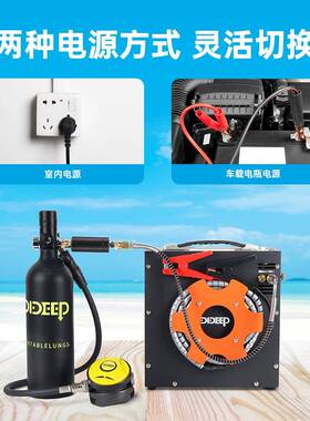 电DIDEEP12V2车载2a0V家用高压电动打气机30mDDQp自动停机版无异
