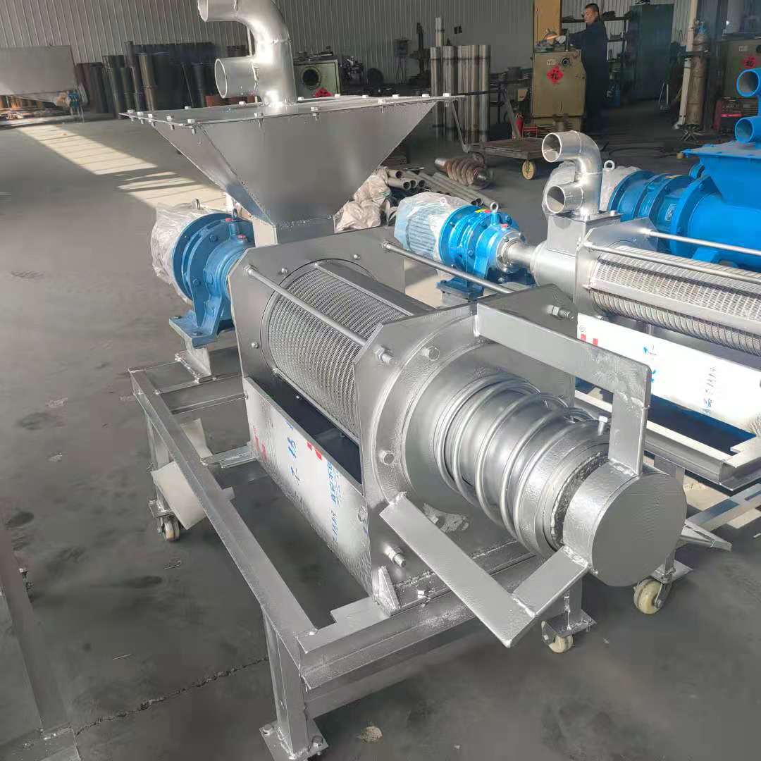 小型养殖场水力筛固液分离机斜筛式固液分离机污水处理设备