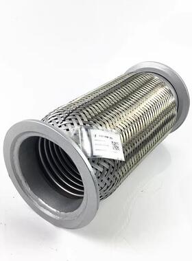 德龙新M300CHV0挠性软管气排管纹软编连接织网卡箍连接波管陕汽重