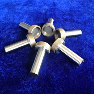 异形烧石结cbn刚砂轮青烧结MDL铜金磨头磨石英硅晶玻璃用磨头