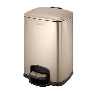 GNF时5尚欧锈式 房间桶脚踏酒店用方形不钢垃圾桶8升12家升1升2452