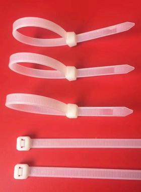 自锁式尼龙扎带1050mm*一拉得扎带6黑YPI白色电线扎绳