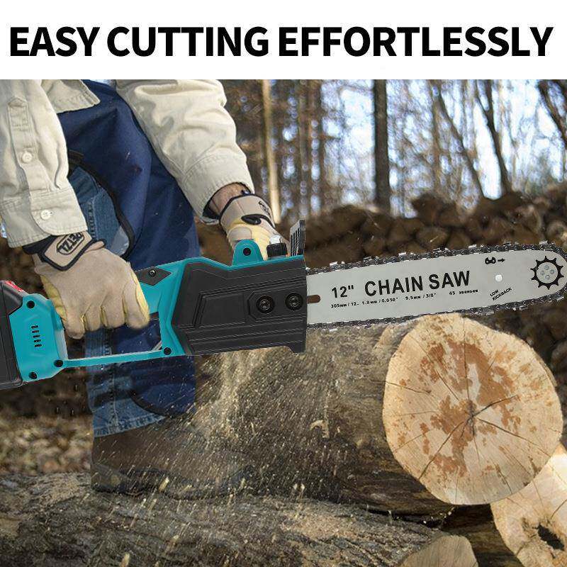 户家用小型持充电式电锯锯树伐木外家用电锯伐手木果园NNF修链枝