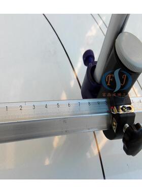 白包邮特大粗杆圆规铅笔板粉笔记号笔圆夹笔器画圆工RYL具画器