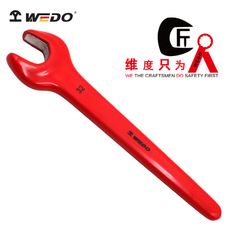WEDO绝缘浸塑单头呆扳手1000V