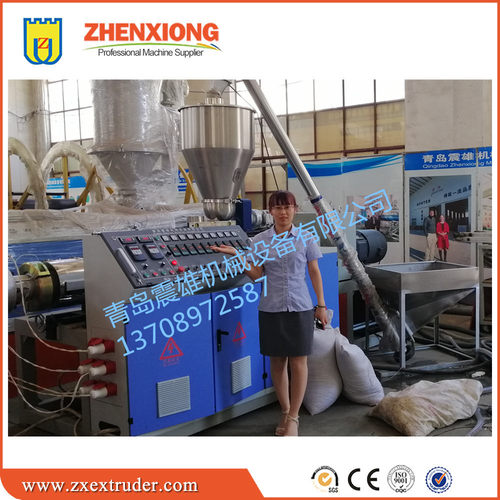 pvc木塑门板型材生产线 门框型材生产线 WPC木塑型材 青岛震雄