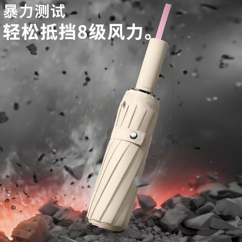 全自动加大加固防暴雨抗风防晒伞图片