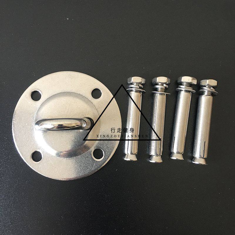 不锈钢吊床吊顶扣空中瑜伽吊盘固定盘挂钩挂盘秋千沙袋吊环固定扣,运动/瑜伽/健身/球迷用品,沙袋架,淘宝优惠券,粉丝福利购,淘宝优惠卷