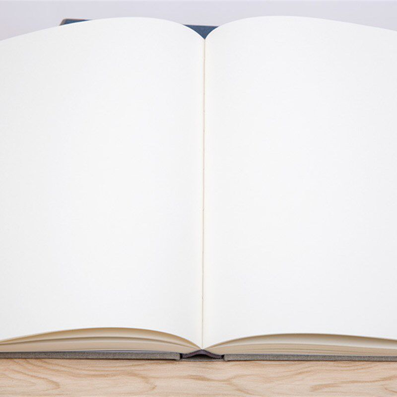 烫金布面A4复古精装素描本厚美术素写本画画超厚速写空白彩铅本子