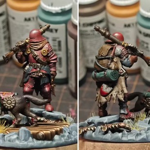 微缩棋子 战壕十字军 远征 红色旅 征召兵+猎犬