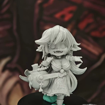 微缩模型 棋子 罗宁 绿皮妹妹系列2 myko