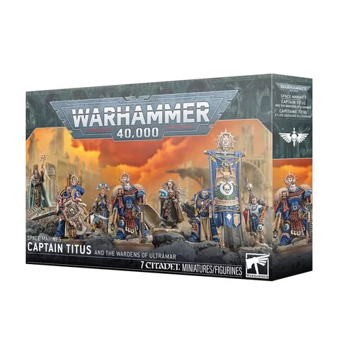 战锤40K 极限战士 Captain Titus 泰图斯及奥特拉玛守护者