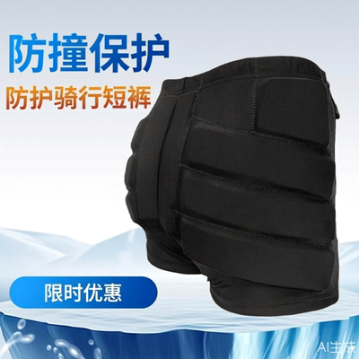 短裤儿童屁股垫轮滑运动护具