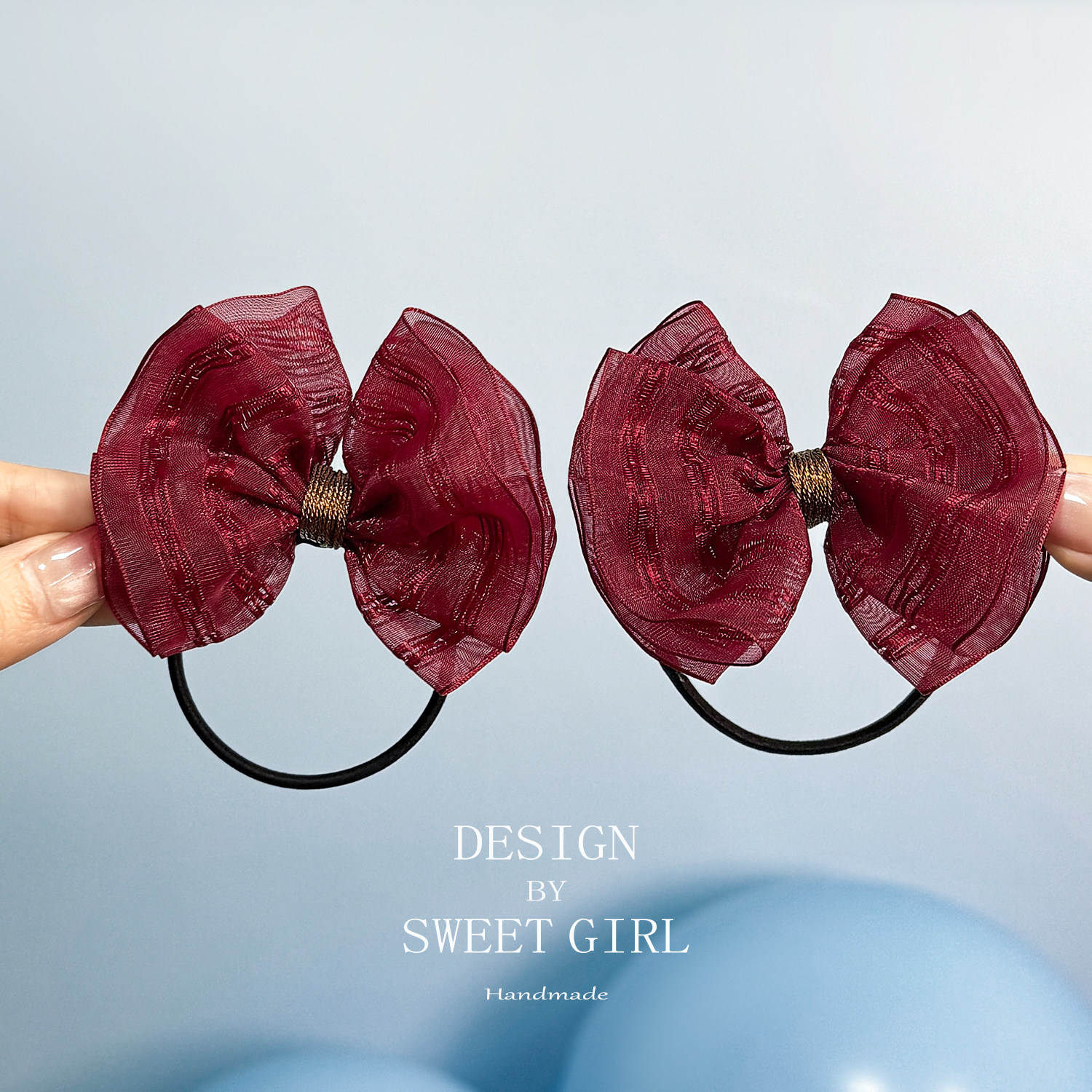 【3件8折】小女孩蝴蝶结发圈头绳儿童不伤发皮筋宝宝发饰2026新款